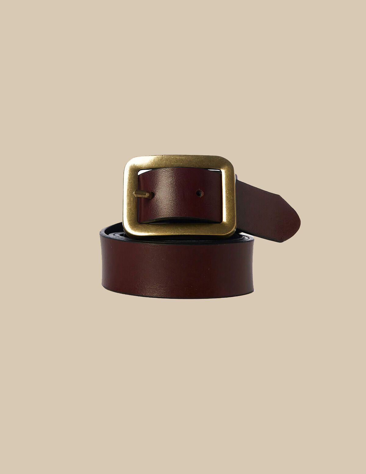 Cinturón básico marrón niño