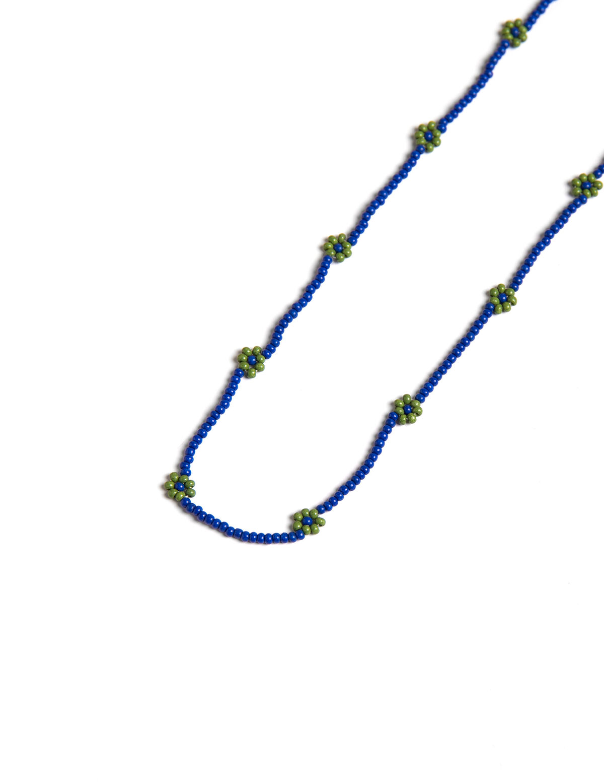 COLLAR AZUL FLOR