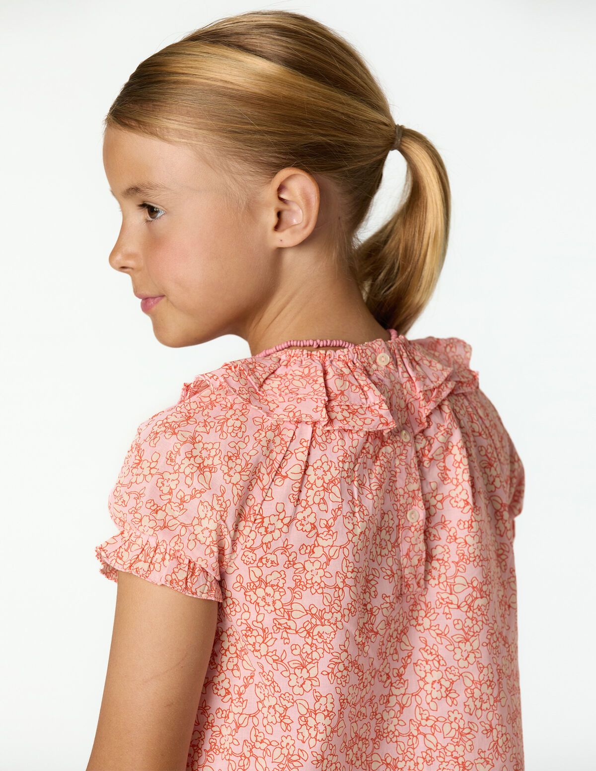 CAMISA PRINT BLOOM PINK