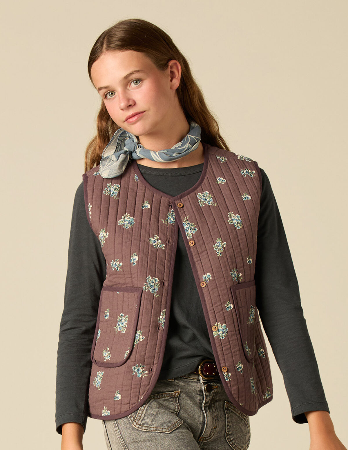 COLETE FALL ACOLCHOADO TOPO