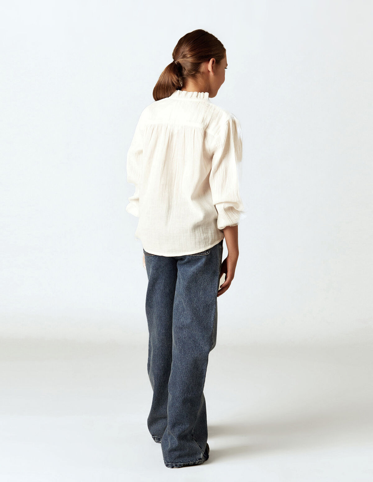 CAL&Ccedil;AS WIDE LEG DENIM