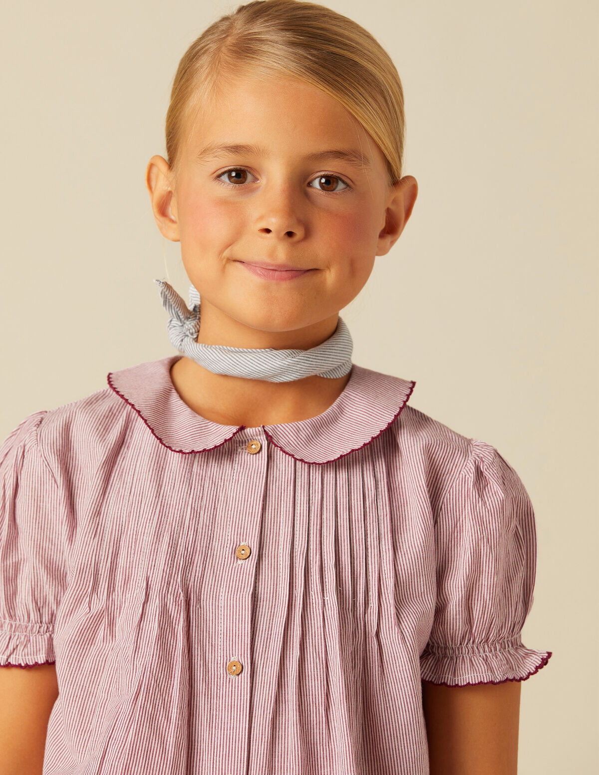 CAMISA MIL RAYAS AZUL