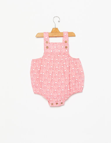 Pink small flower playsuit - View all > - Nícoli