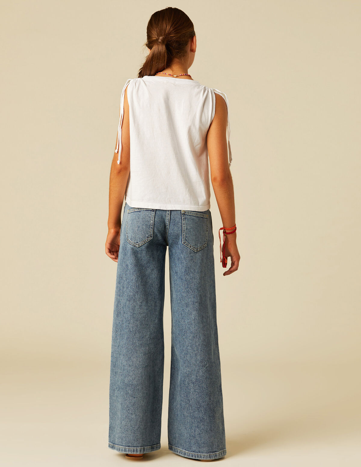 PANTALÓN ESTRELLAS LATERAL VAQUERO AZUL