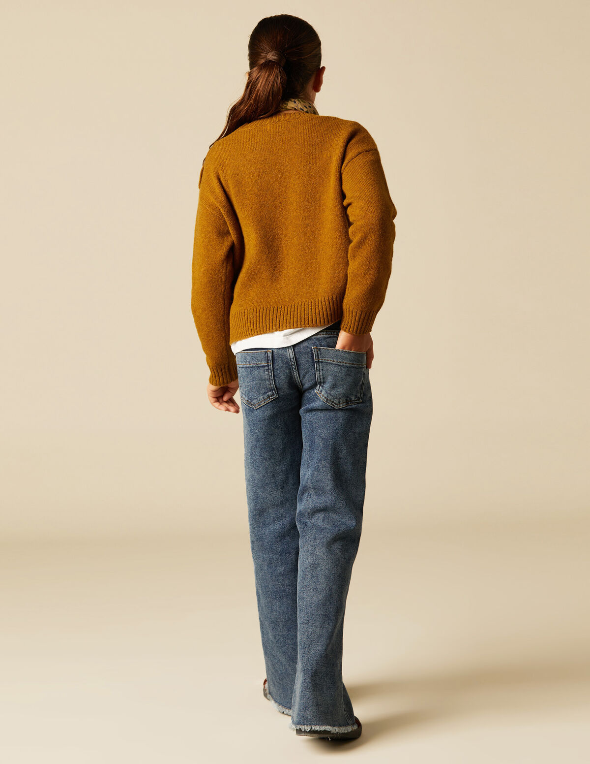 BLUE POCKET JEANS