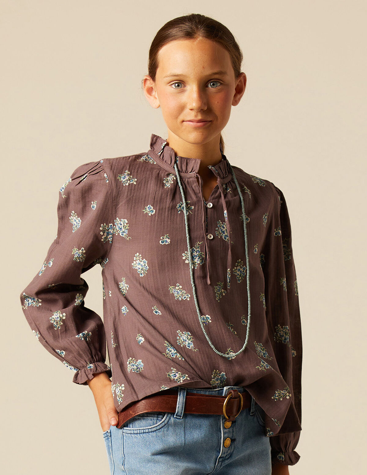 PINK PRINT SHIRT