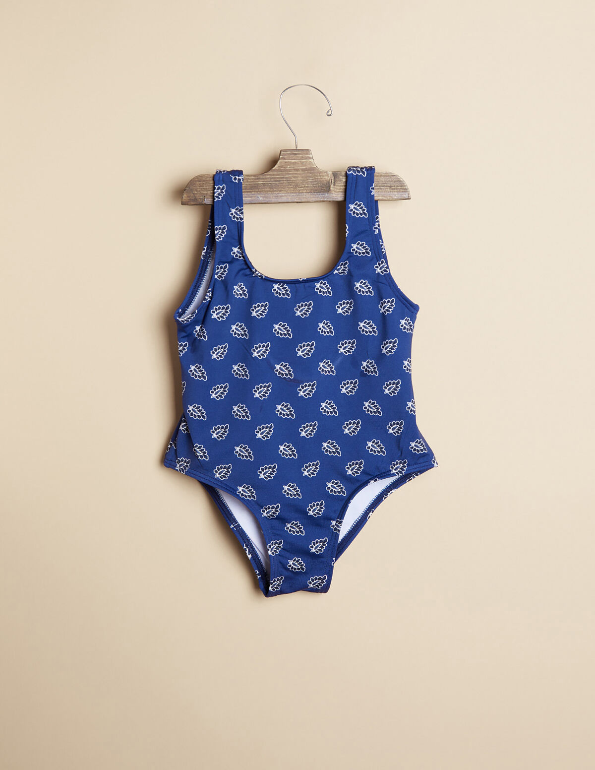 BLUE LEAF SWIMSUIT
