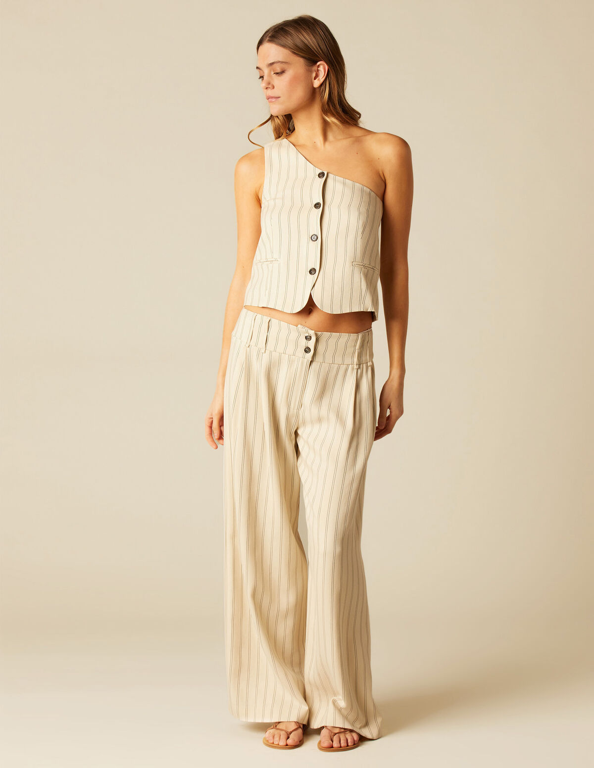 PANTALÓN CRUDO RAYA