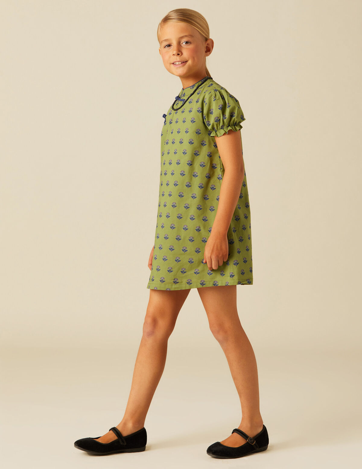 VESTIDO RAMOS VERDE