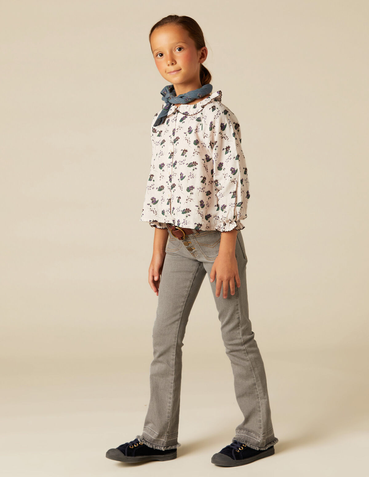 MARBLE PRINT SHIRT