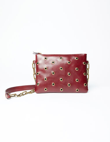 Maroon studded rock bag - View all > - Nícoli