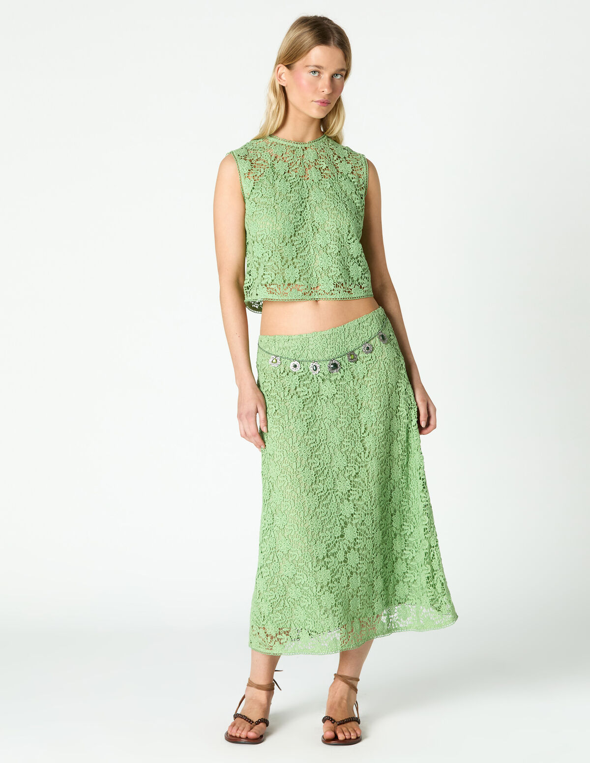 PICKLE LACE SKIRT
