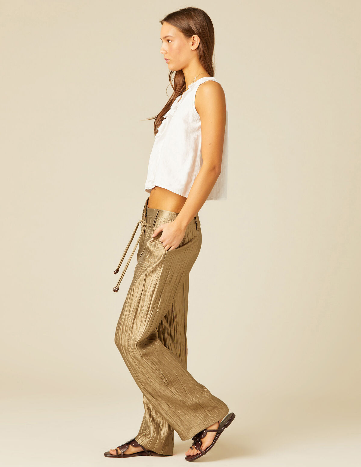 PANTALÓN TEXURA CRUDO