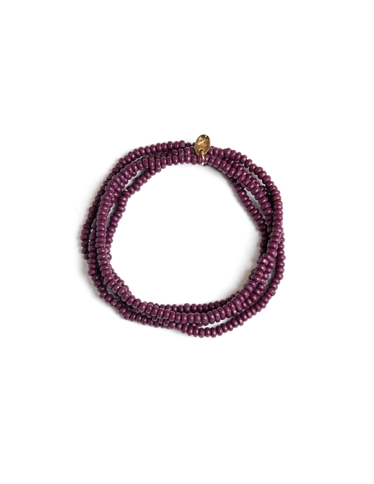 RED BEADED LONG NECKLACE
