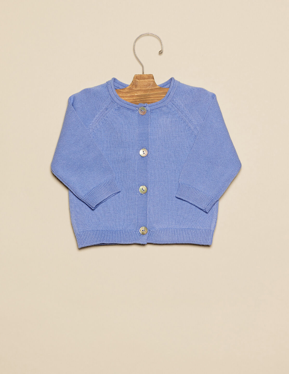 CHAQUETA BEBÉ BOTONES AZULÓN