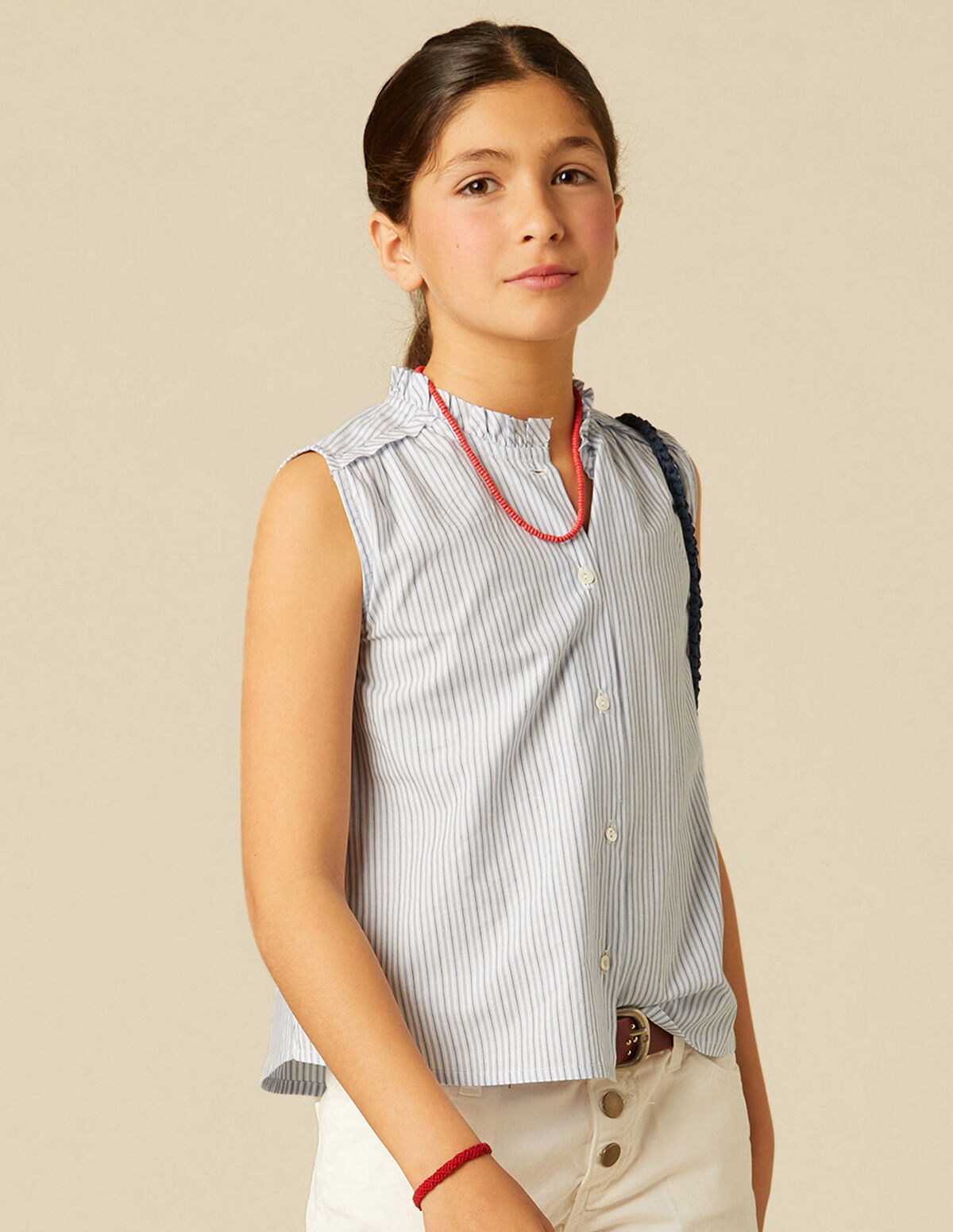 CAMISA RAYAS AZUL