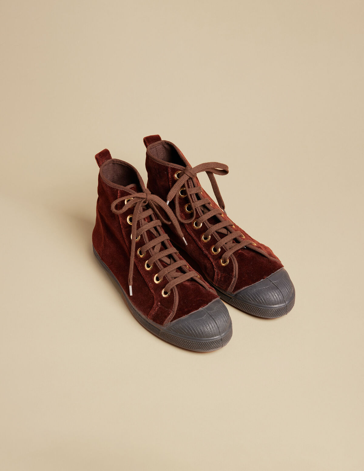 BENSIMON VELOURS MARRON