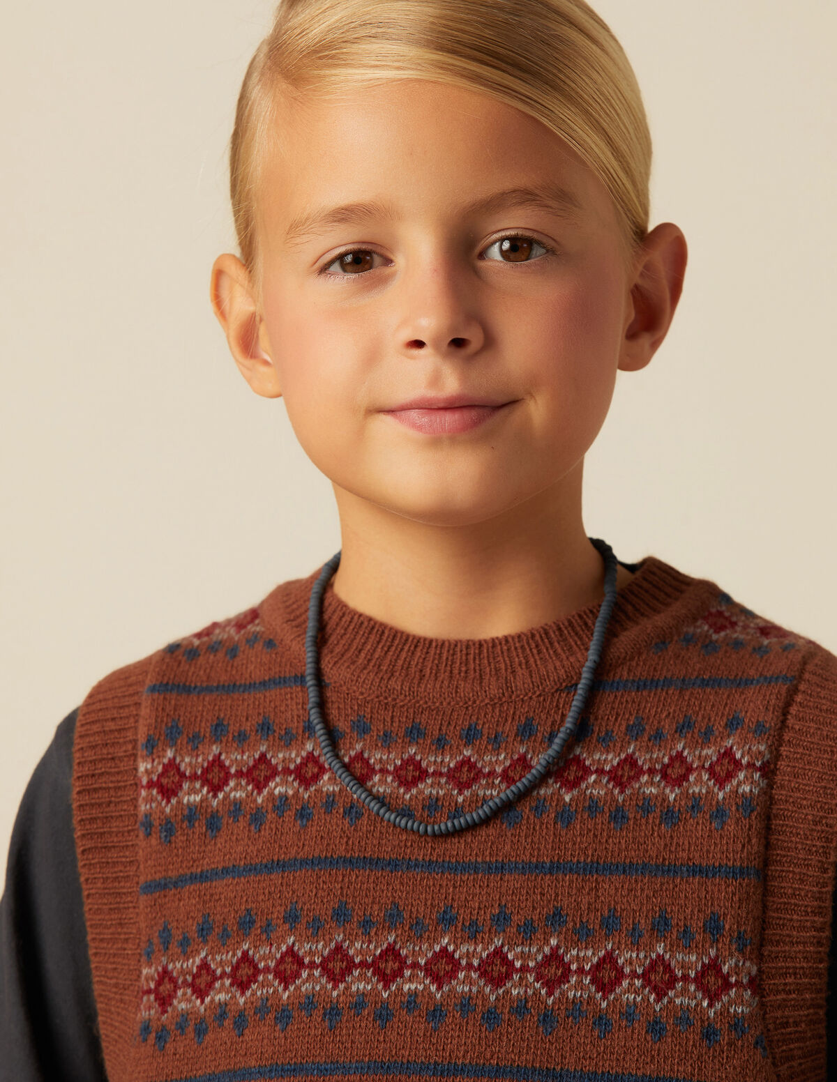 CHALECO PUNTO MULTICOLOR