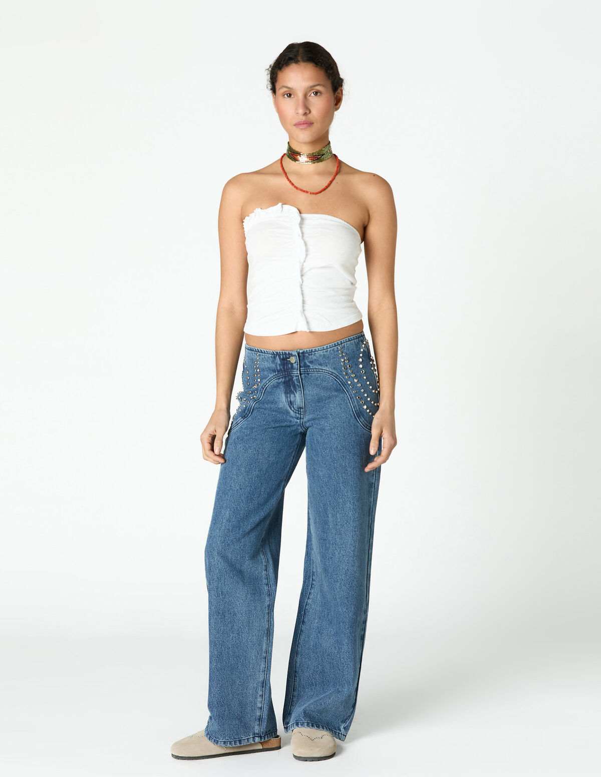 JEANS PAISLEY ANTRACITE 