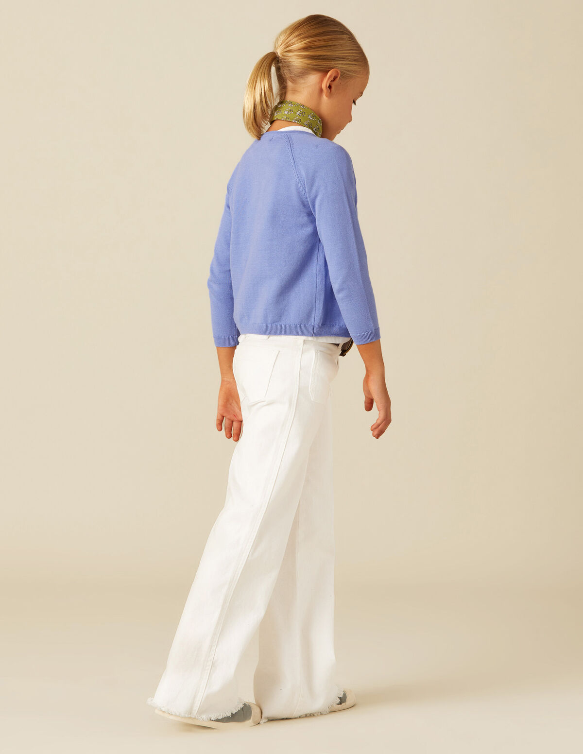 Pantalón bolsillos vaquero azul