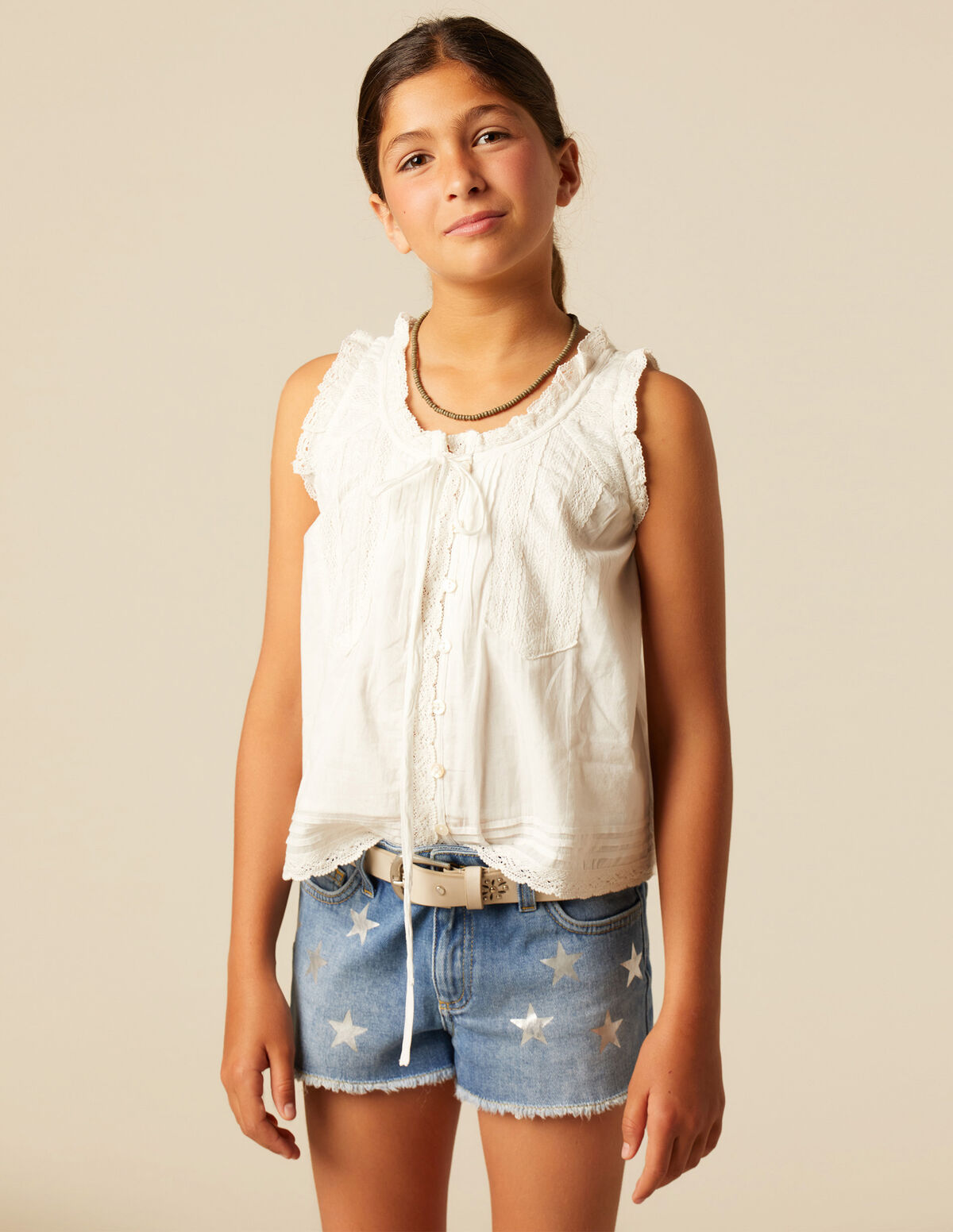 SHORT VAQUERO AZUL ESTRELLAS