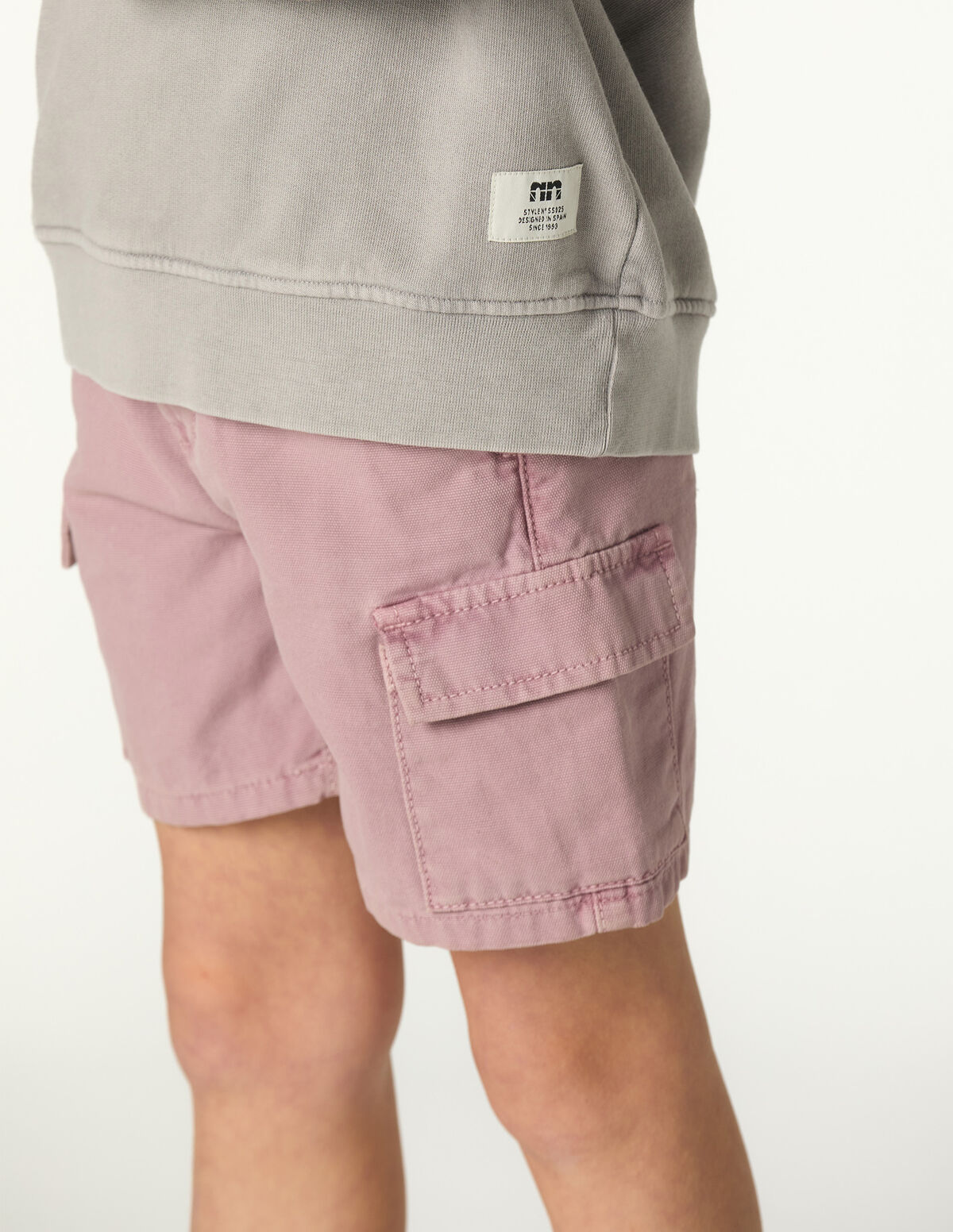 SWEATSHIRT CINZENTA RUGBY