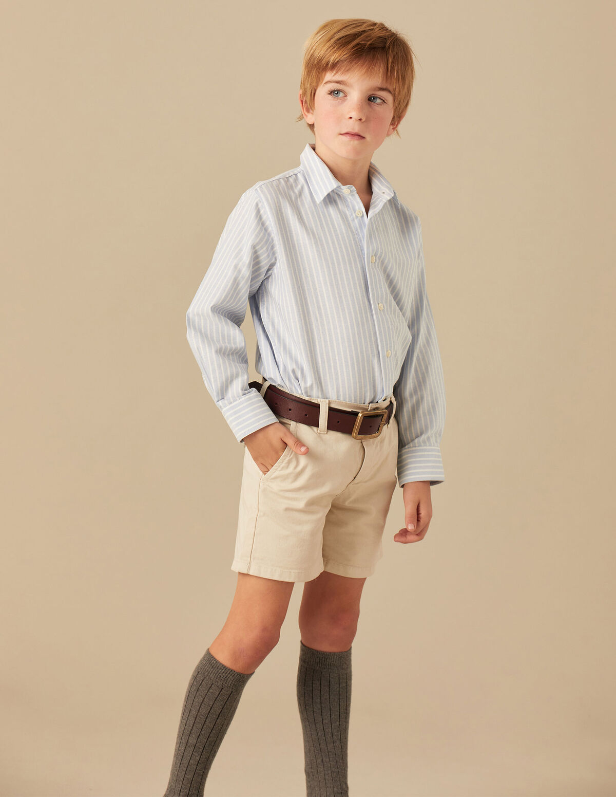 CAMISA OXFORD RISCAS