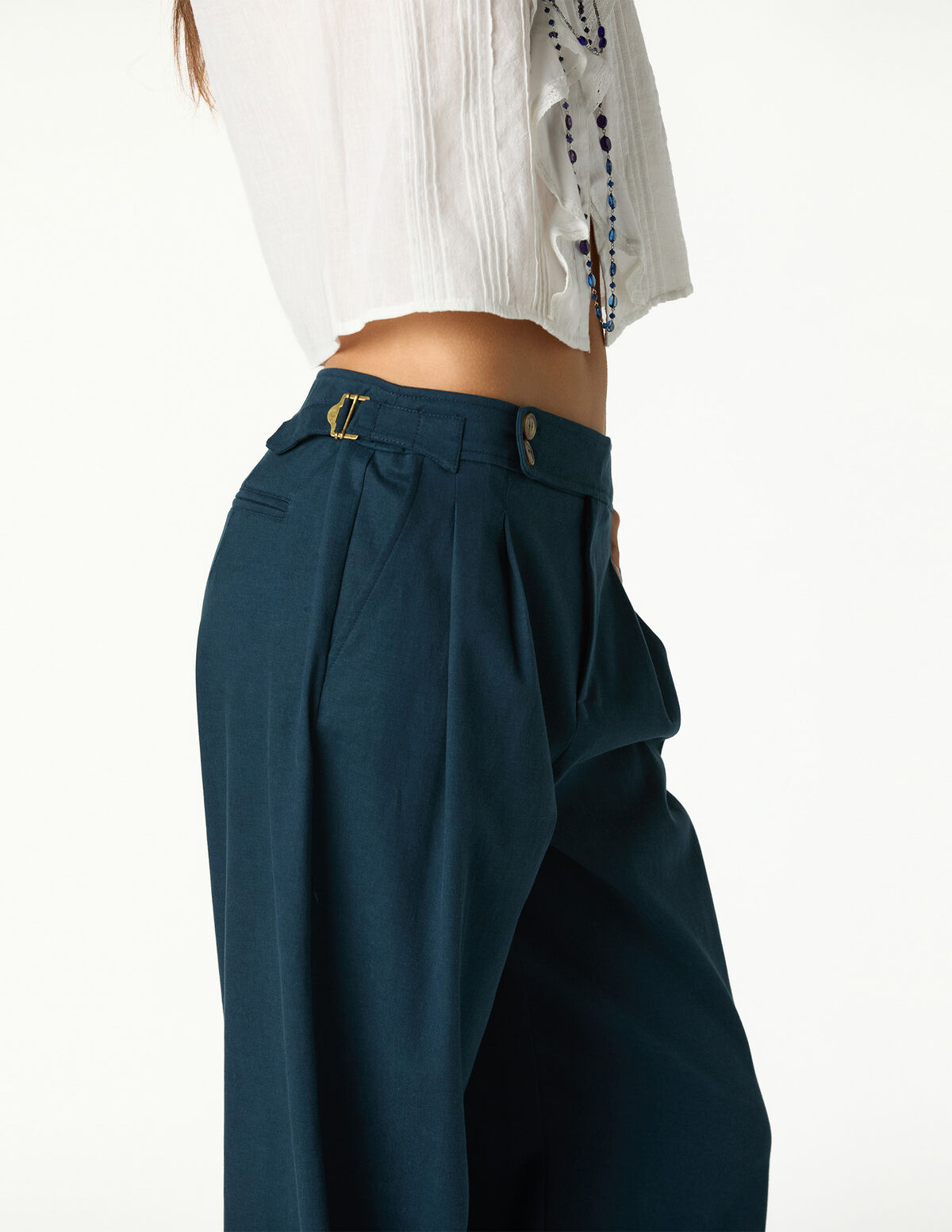 DOUBLE BUTTON TROUSERS