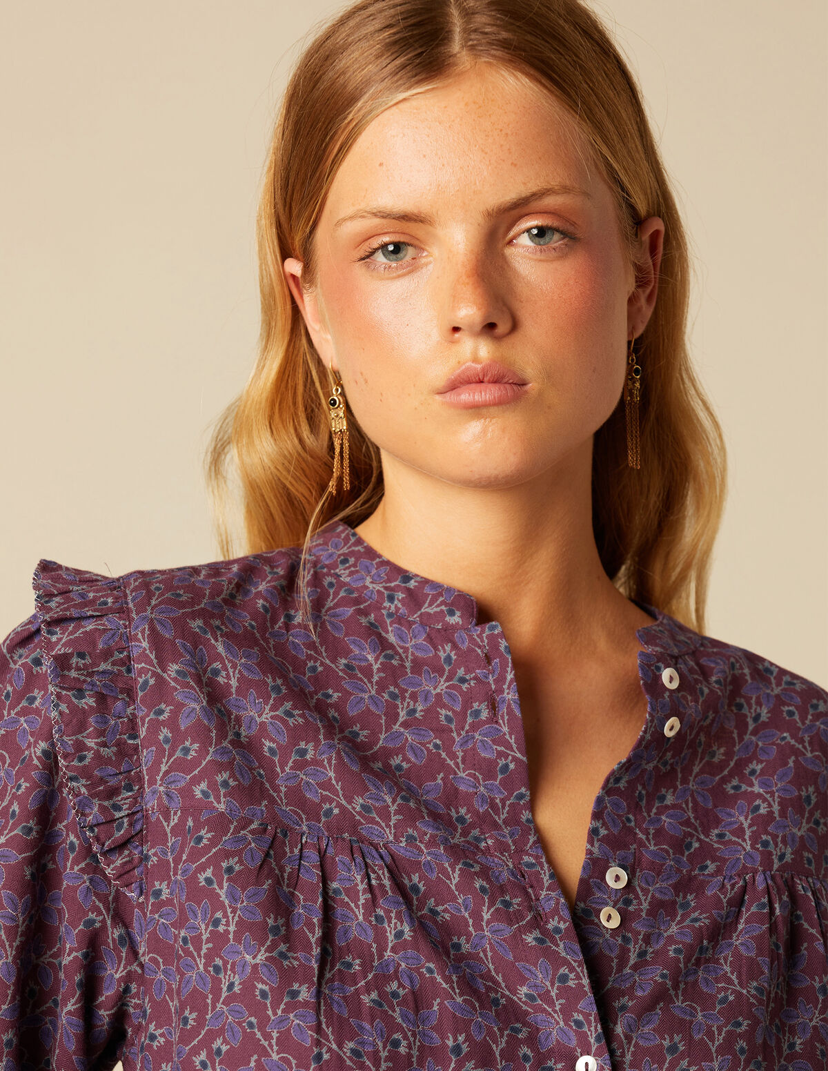 CHEMISE NUTS AMÉTHYSTE