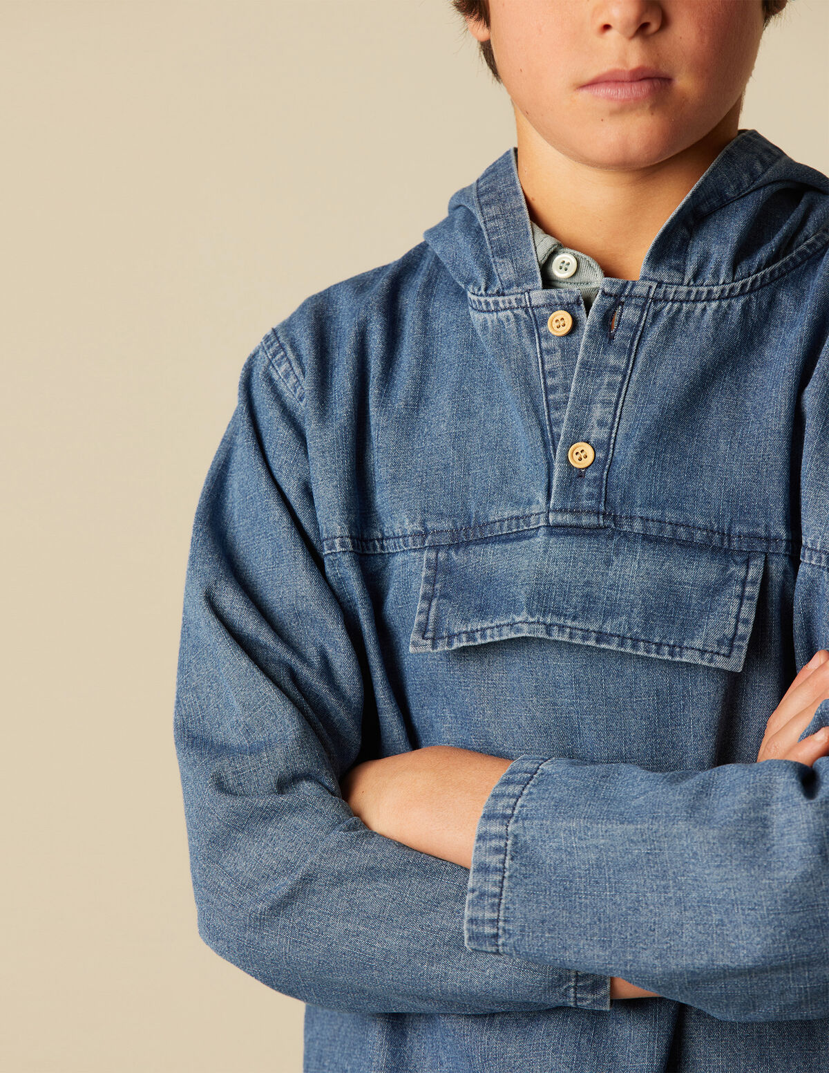 CHILABA DENIM
