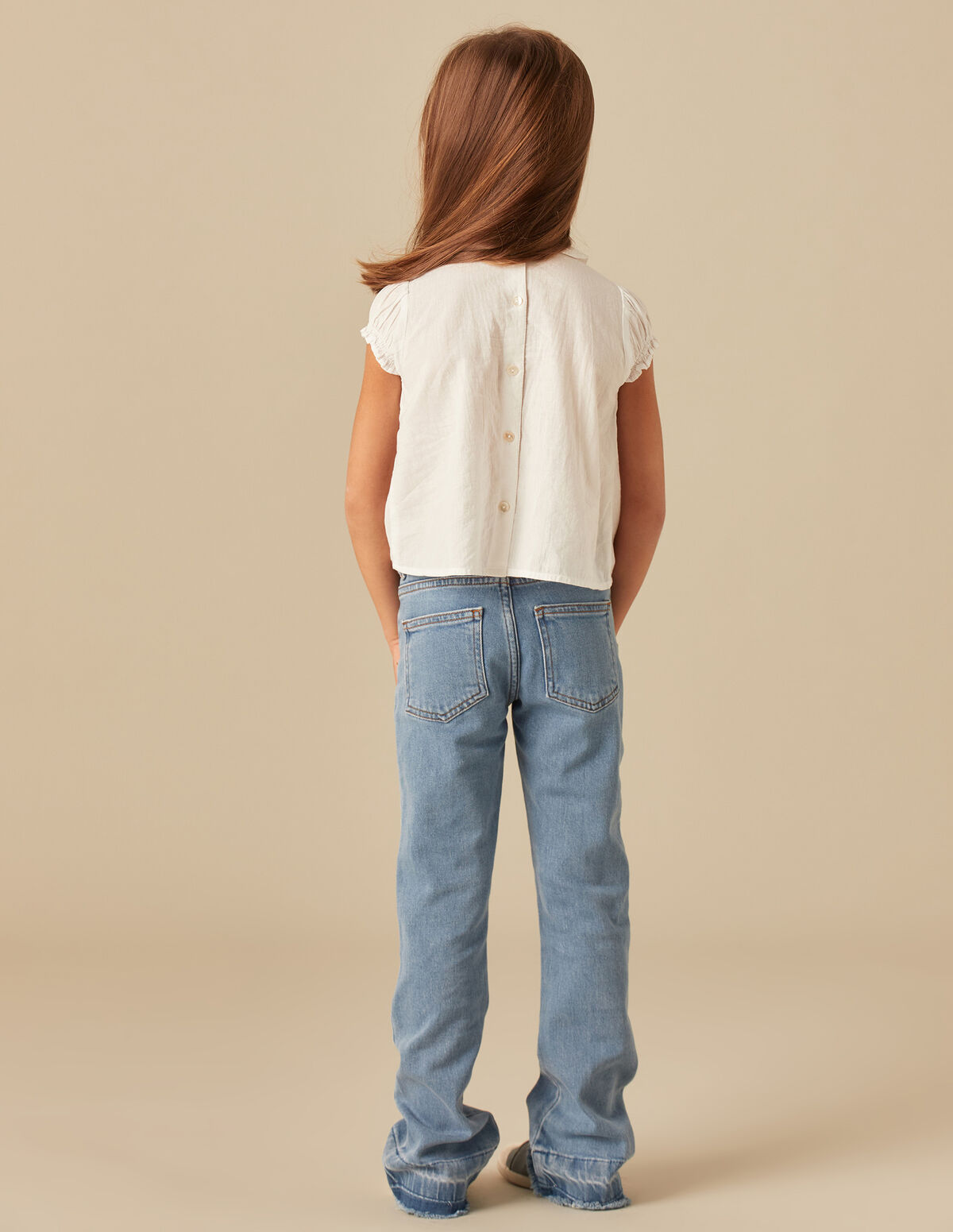 PANTALÓN CAMPANA VAQUERO AZUL