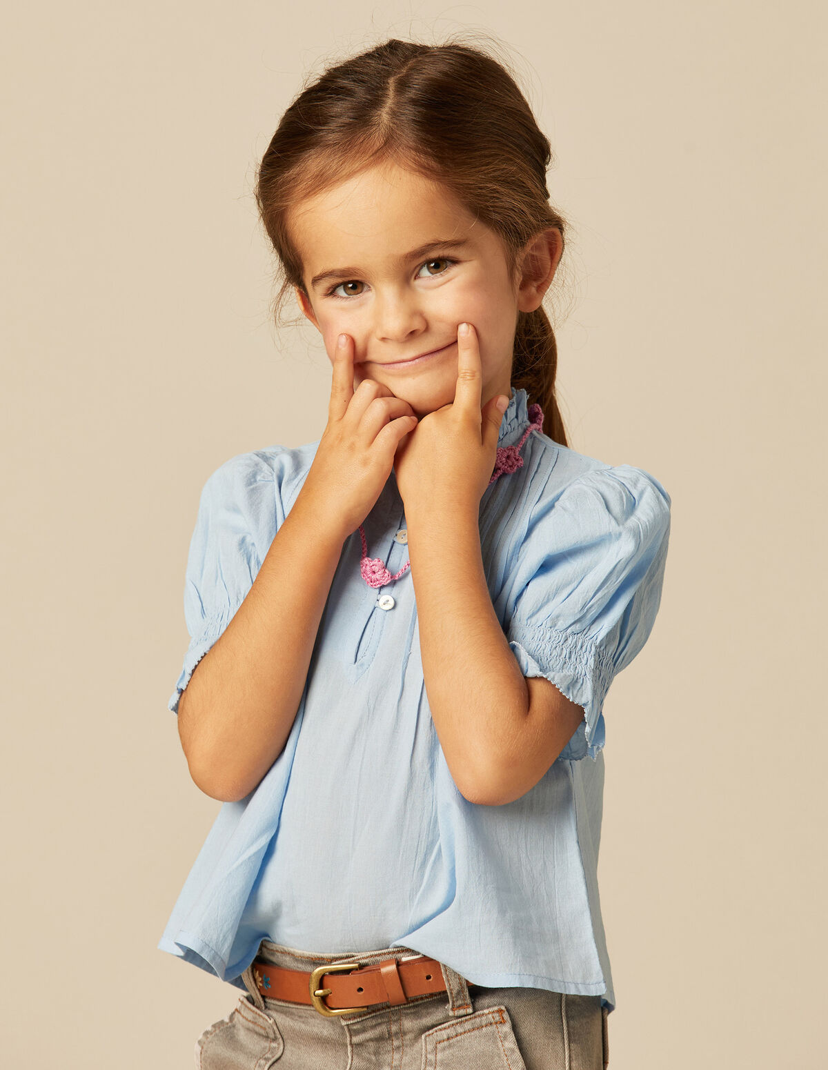 CAMISA JARETAS AZUL