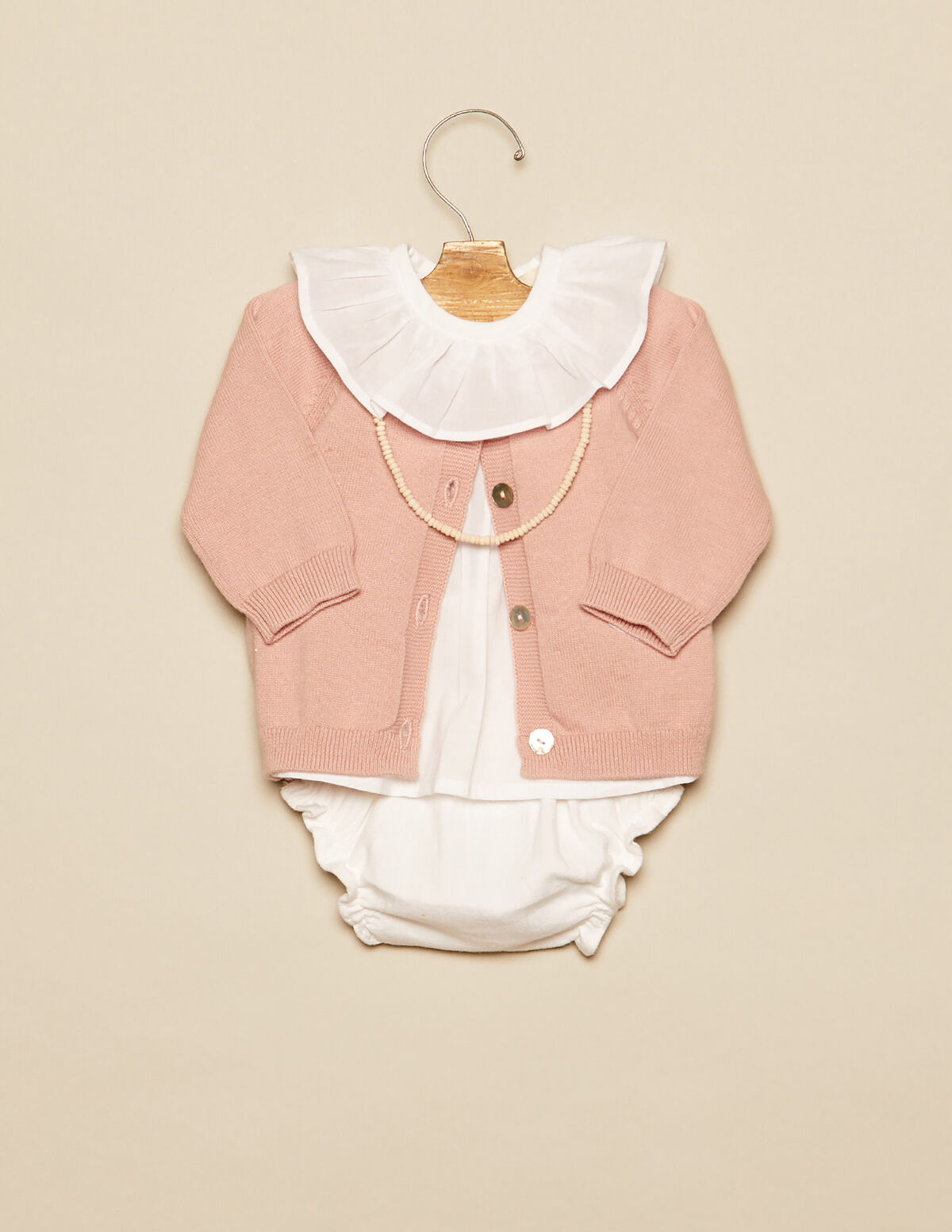 CHAQUETA BEBÉ BOTONES AZULÓN