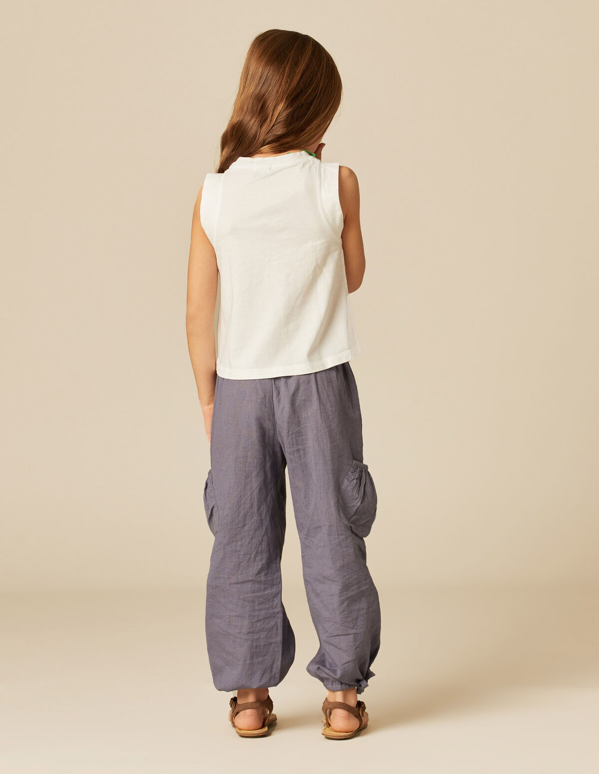 PANTALON POCHE BLEU
