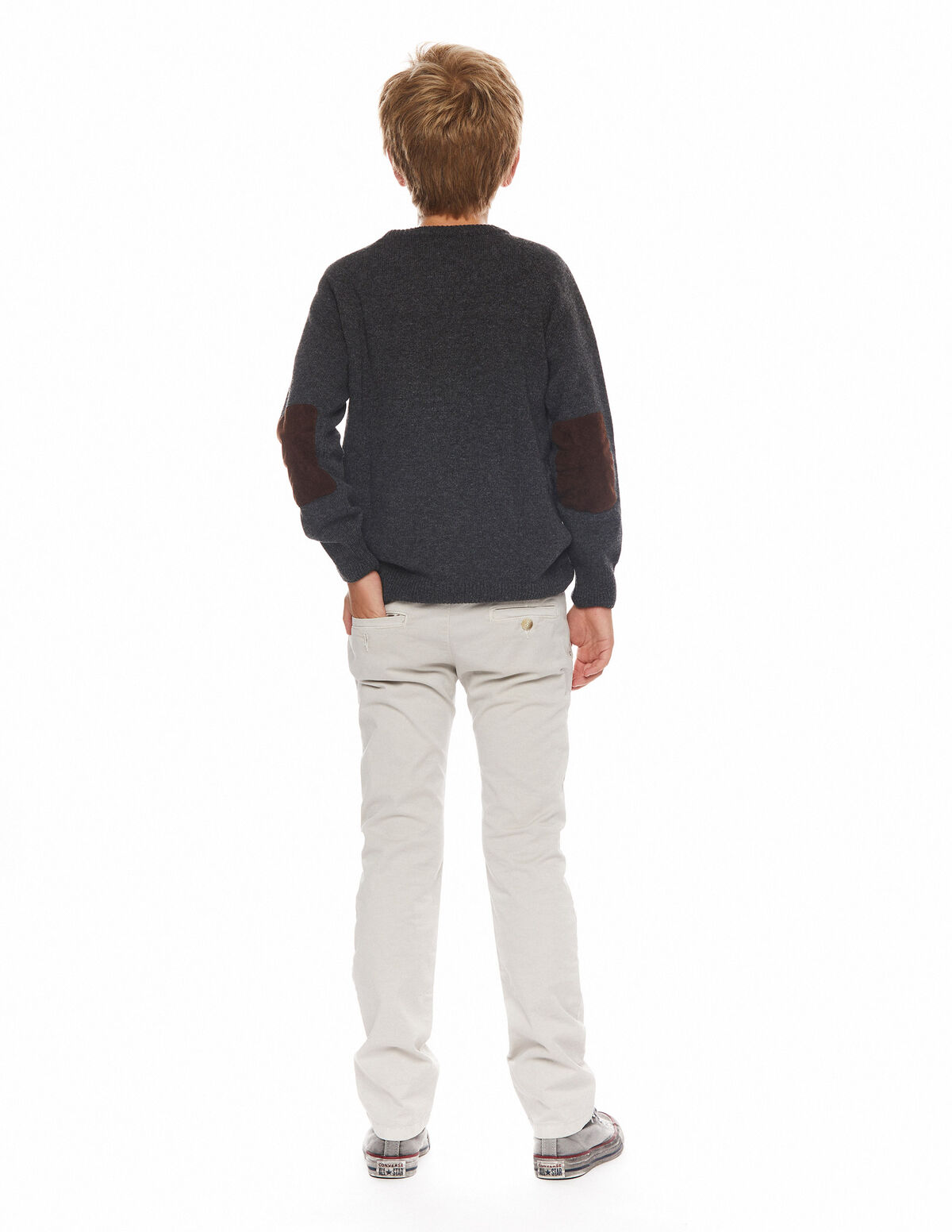 Pantalon chino beige