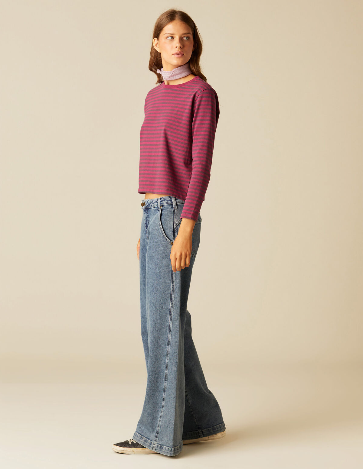 PANTALÓN NN BORDADO AZUL