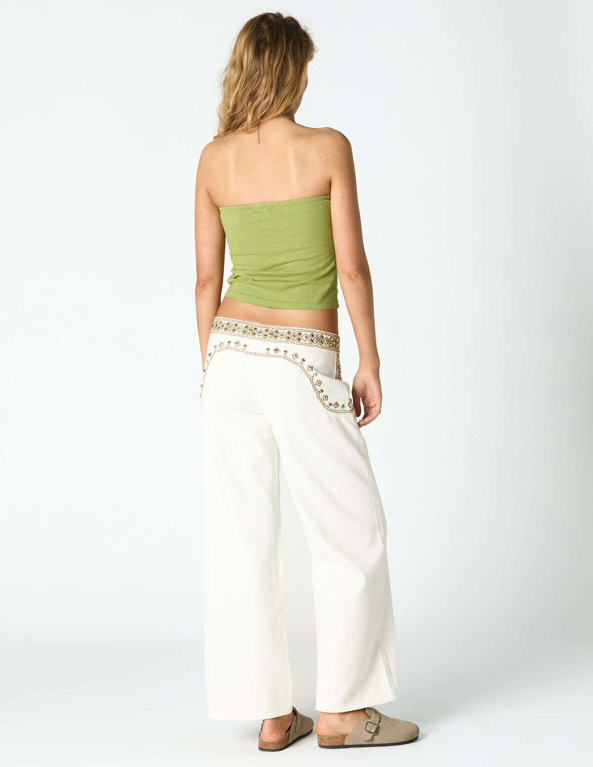 ANTHRACITE RUFFLE T-SHIRT