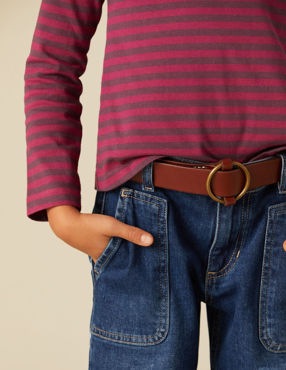 PANTALÓN WIDE LEG VAQUERO