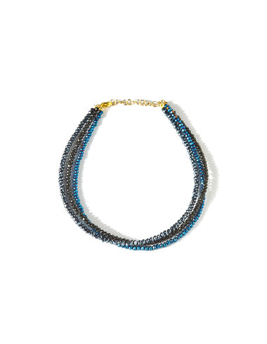 Triple blue choker - Necklaces - Nícoli