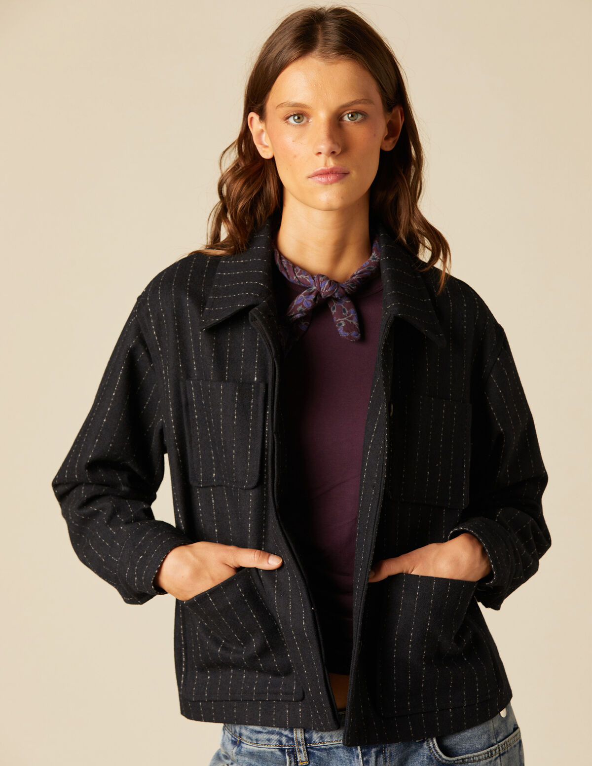 PINSTRIPE JACKET