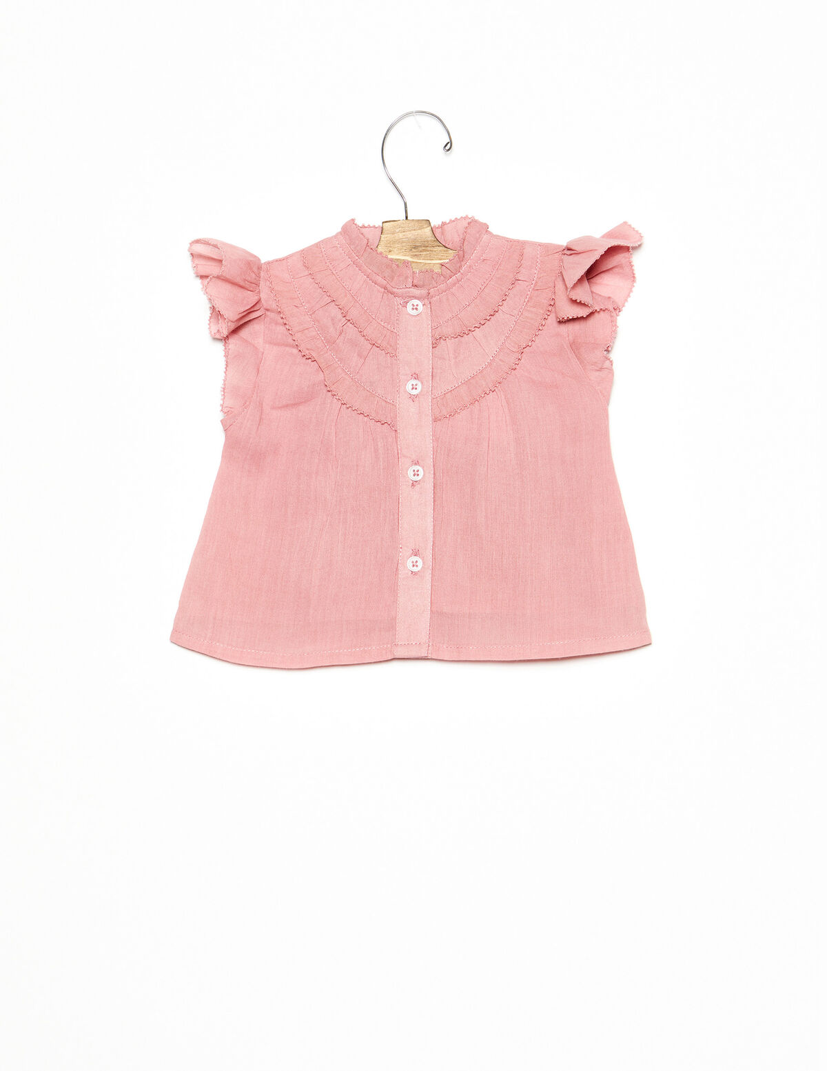 Camisa corte pico fresa