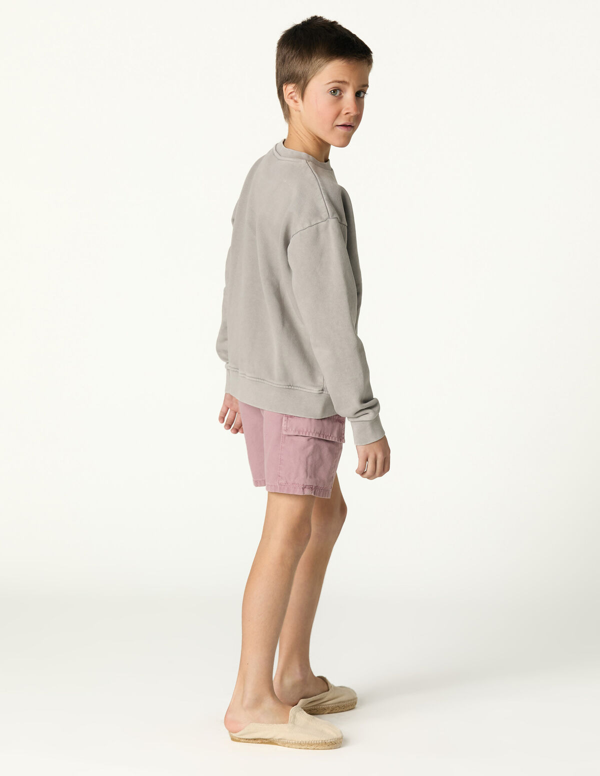 SWEATSHIRT CINZENTA RUGBY