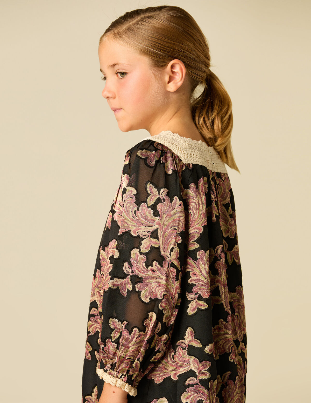 VESTIDO PRINT DECO AZUL