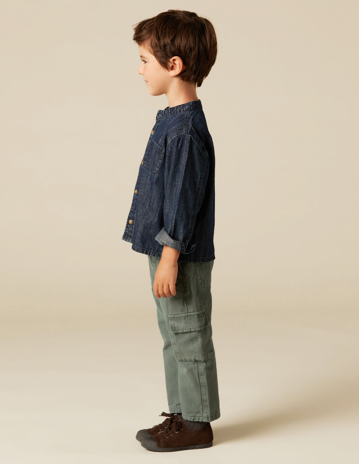 BLUE DENIM SHIRT