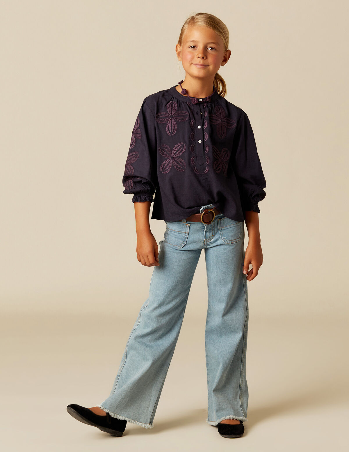 Blue jeans pockets