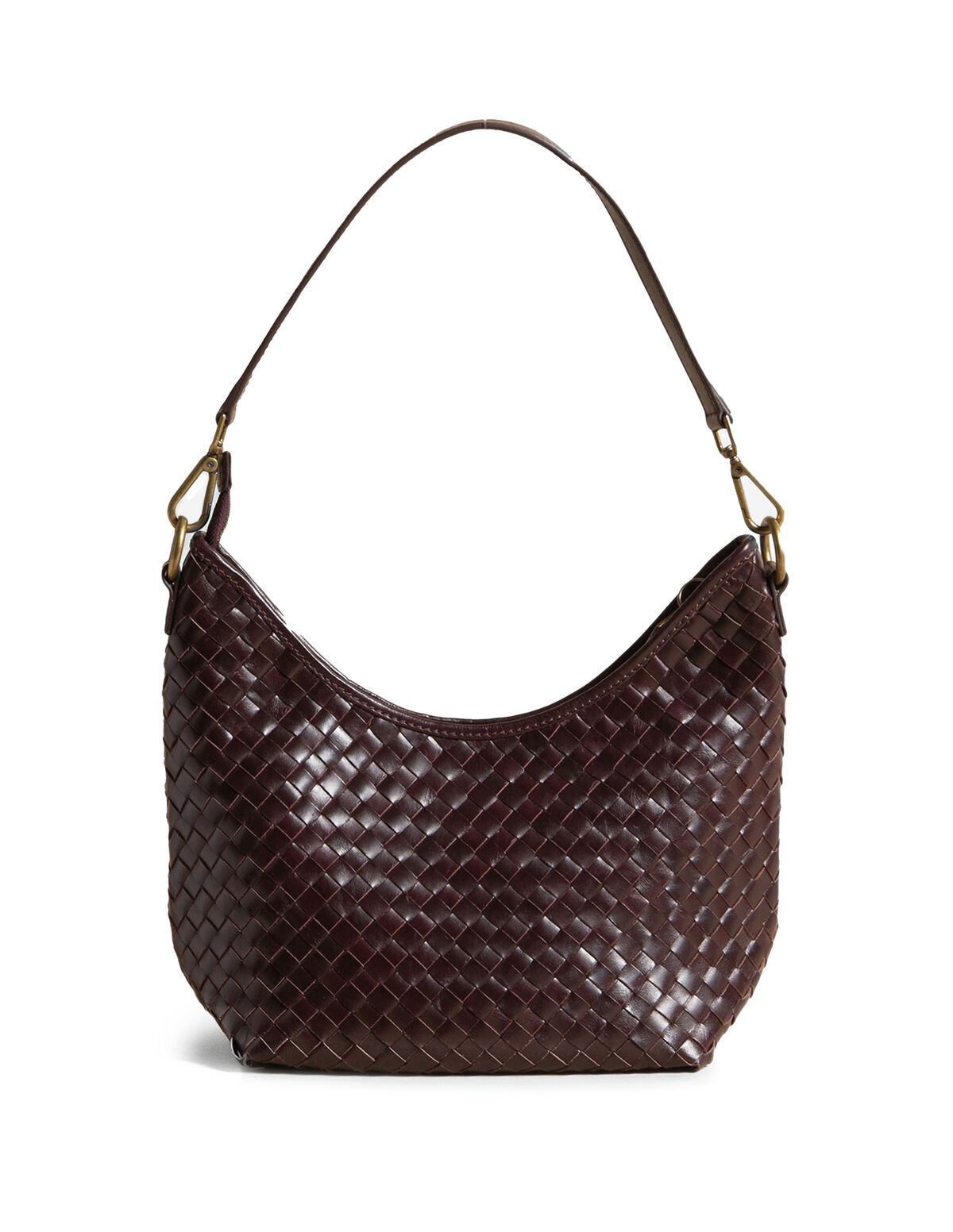 BOLSO TRENZADO MINI MARR&Oacute;N