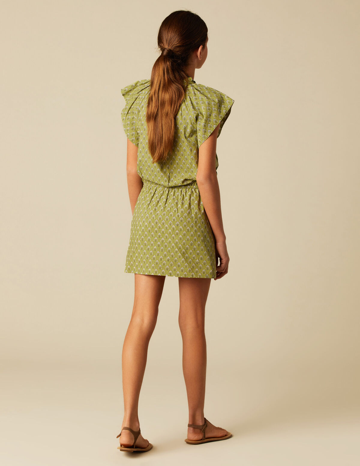VESTIDO BUTI HOJA MORA