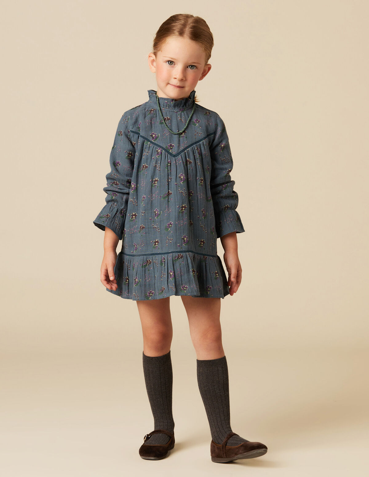 PEBBLE PRINT DRESS 