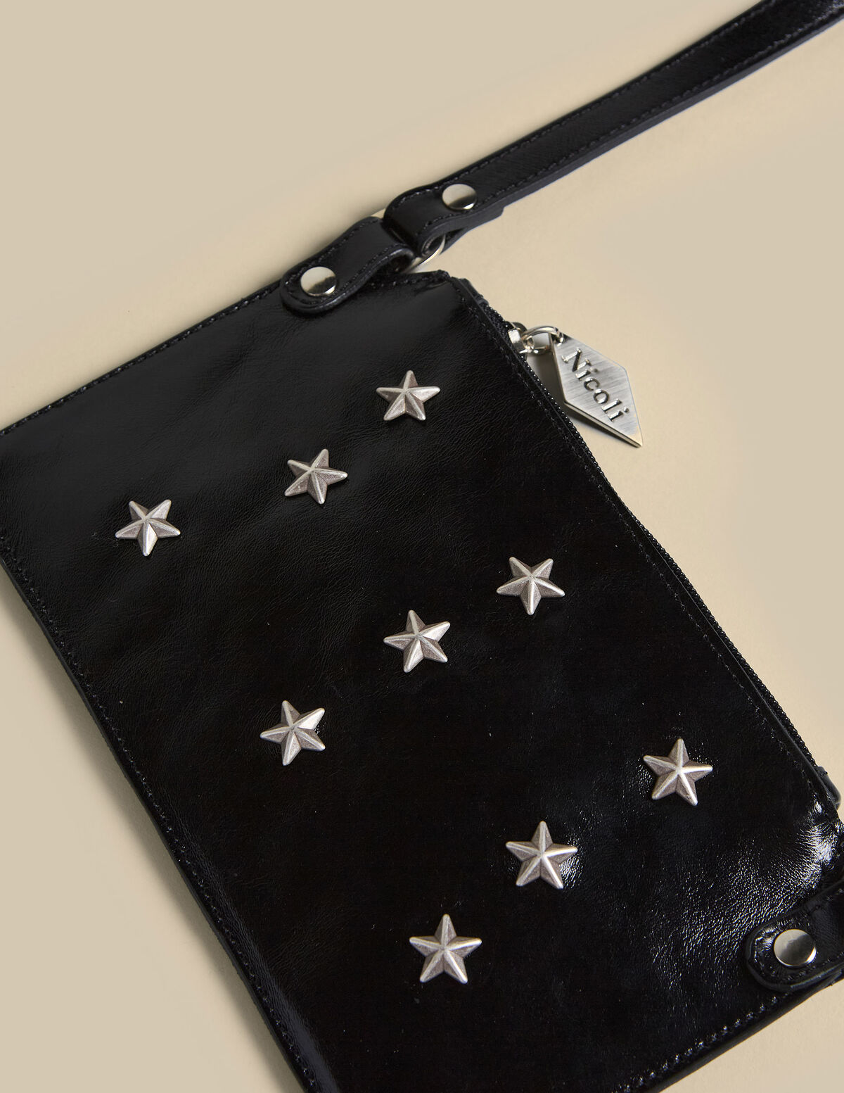 BOLSO ESTRELLAS MARRON