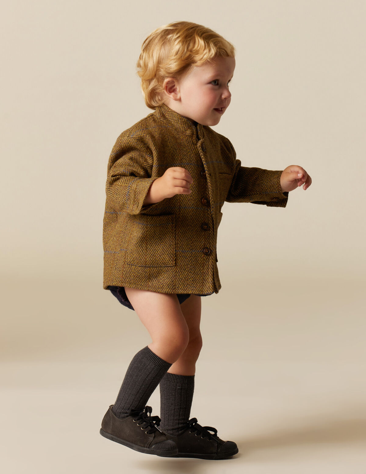 CHAQUETA MAO ESPIGA MARR&Oacute;N